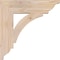 Ekena Millwork Thorton Traditional Smooth Bracket, Douglas Fir, 3 1/2"W x 16"D x 16"H BKT04X16X16THR01SDF - alternate 2